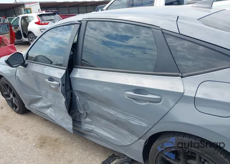 2025 Honda Civic Sport из США, поврежденный, VIN 19XFL2H80SE015342